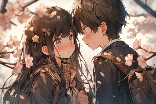 Cute Boy Girl Anime Style Stock Illustrations – 719 Cute Boy ...