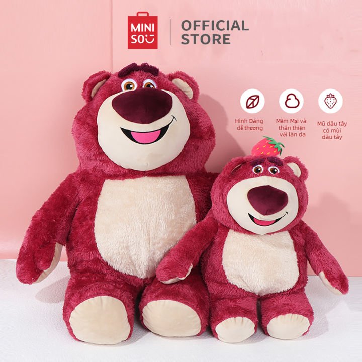 Gấu bông Lotso Bear gấu dâu Disney tỏa hương dâu thơm nhẹ ...