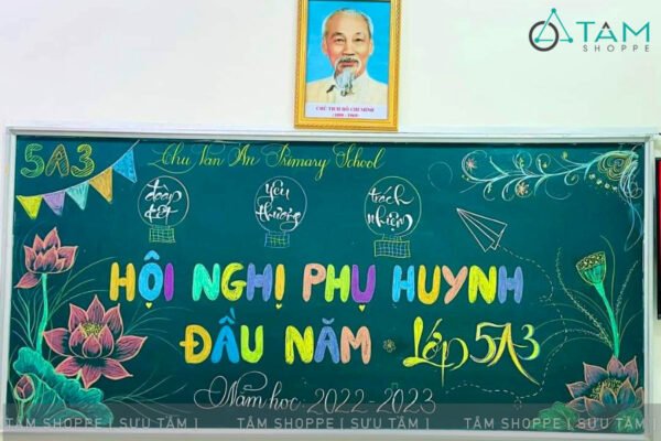 Những mẫu trang trí bảng họp phụ huynh đẹp ấn tượng nên tham ...